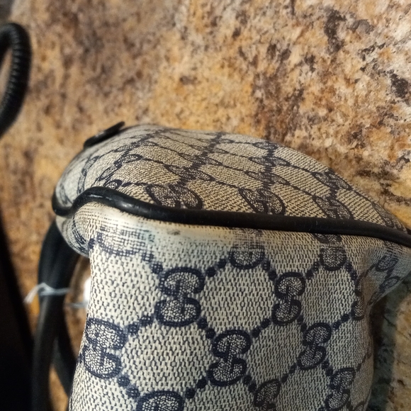 Authentic Vintage Gucci GG Monogram Supreme Sherry Web Ophidia Boston Doctor - Picture 15 of 16